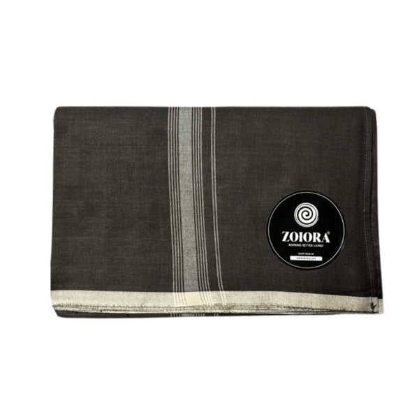 Zoiora Premium Chambray Pure Cotton Lungi For Men