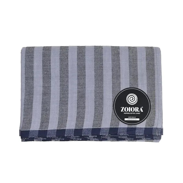 Zoiora Premium Multicolour Cotton Stripe Lungi For Men
