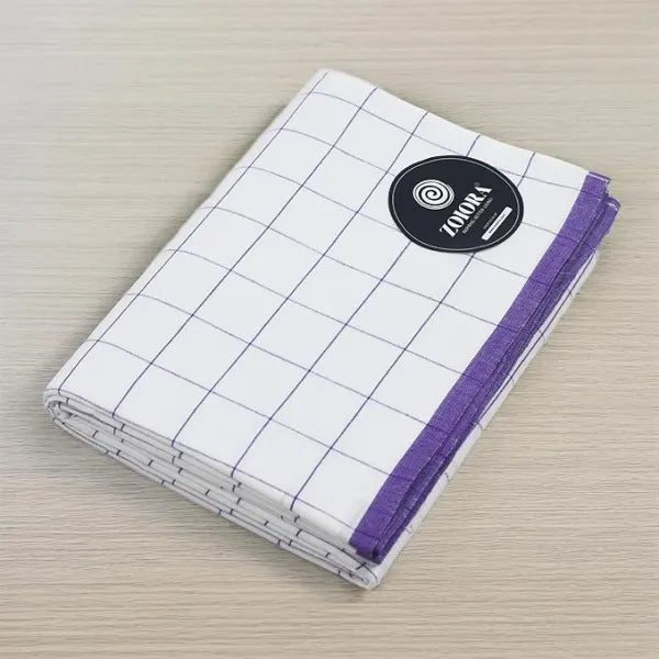 Zoiora Premium 100% Cotton Orchid Check Lungi for Men