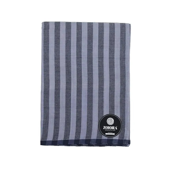 Zoiora Premium Multicolour Cotton Stripe Lungi For Men