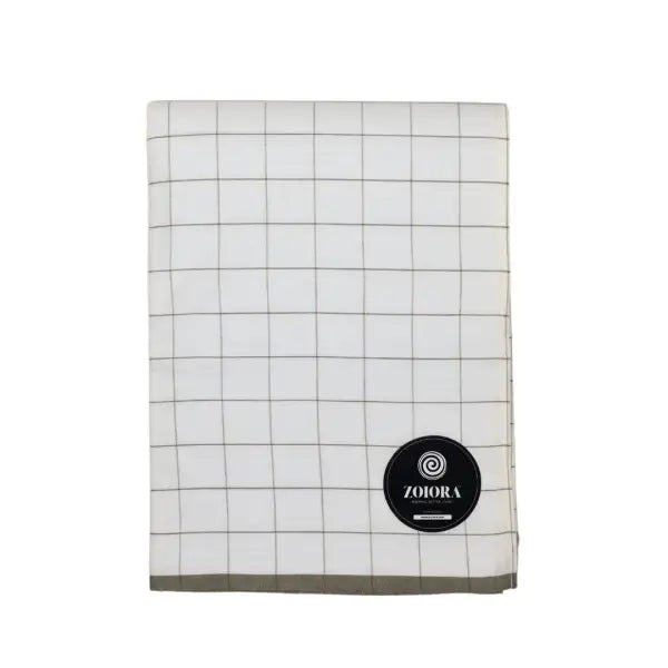 Zoiora Premium 100% Cotton Checkered Lungi For Men