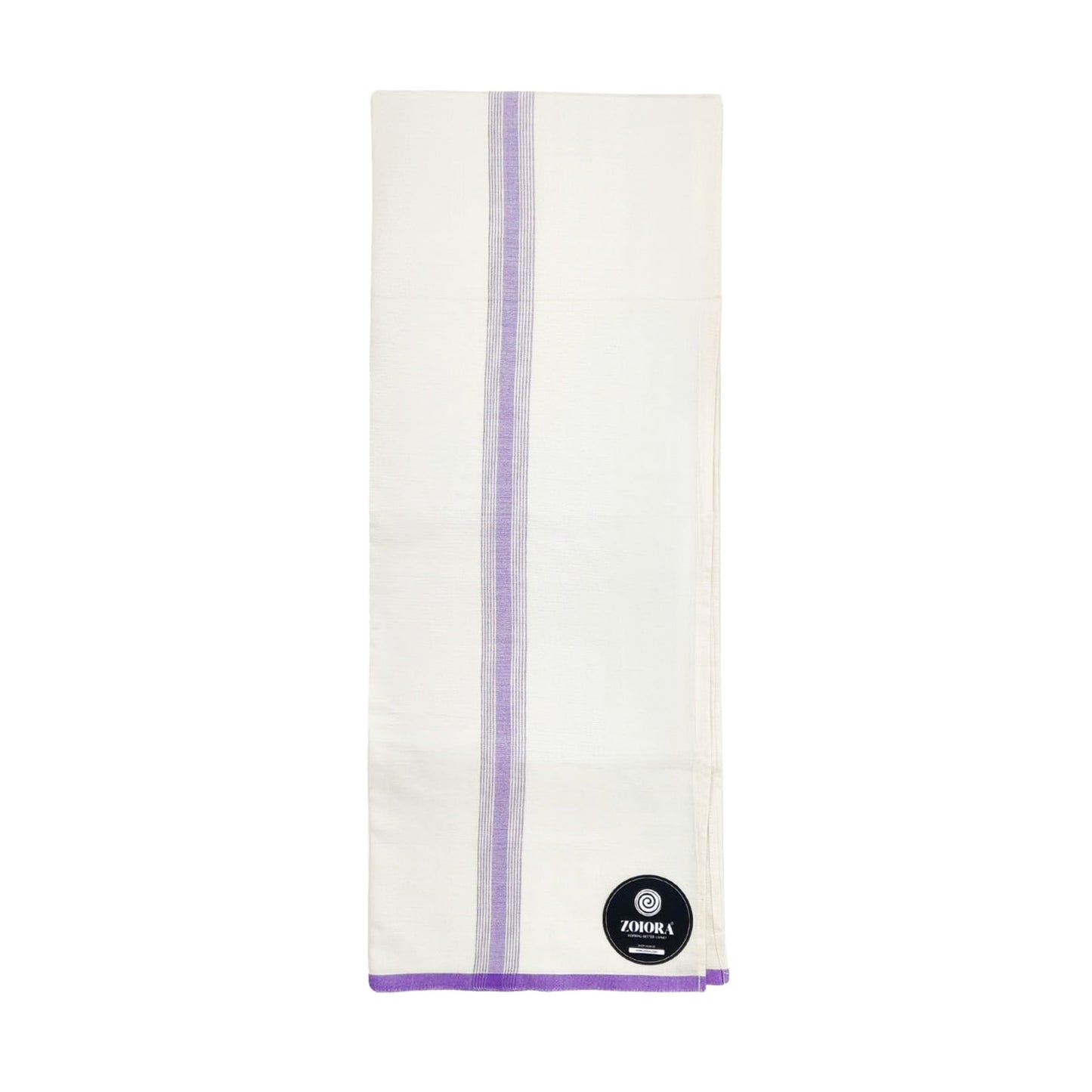 Zoiora Pure Cotton Ivory/Cream Lungi