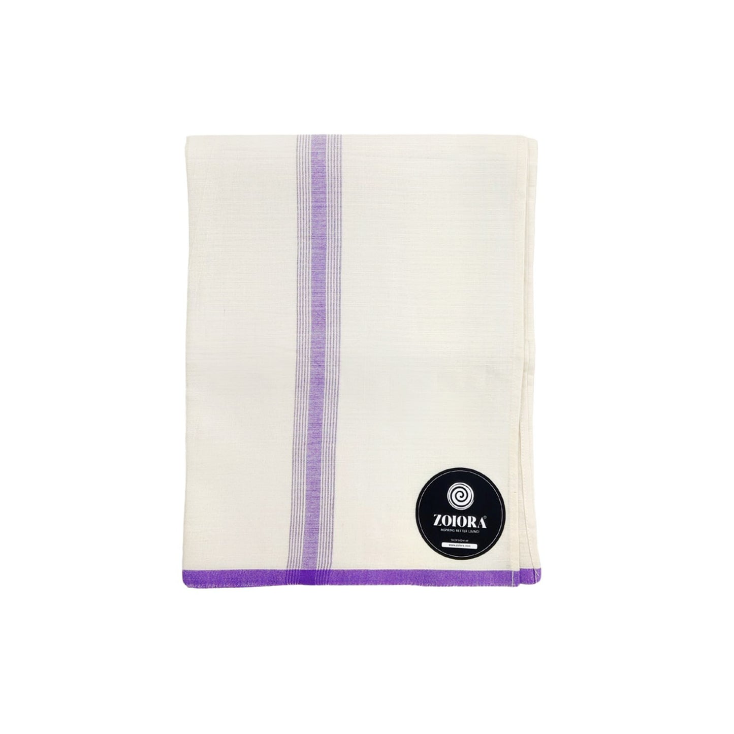 Zoiora Pure Cotton Ivory/Cream Lungi