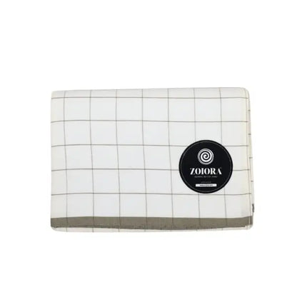 Zoiora Premium 100% Cotton Checkered Lungi For Men