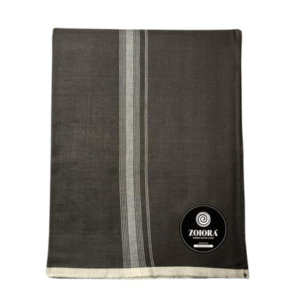 Zoiora Premium Chambray Pure Cotton Lungi For Men